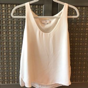 Petite sized Anne Taylor Loft sheer tank. (Lined)